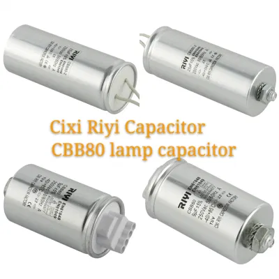 Cbb80 照明用コンデンサ 2~80UF 250V、ランプコンデンサ